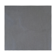 Close up PVC zandbaknet grijs