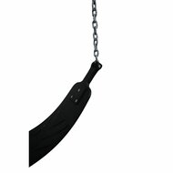 Flexibel rubberzitje premium met gegalvaniseerde kettingen 200 cm