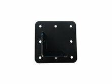 B-Play Muursteun RVS (L) Zwart gepoedercoated voor vierkante palen van 140 tot 160 mm