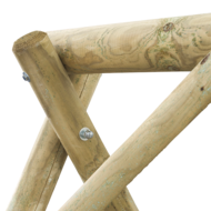 Houten schommel Eline constructie