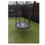 Sfeerfoto Nestschommel Rubber Zwart &Oslash;95 cm