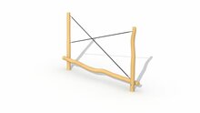 Andere zijde van de Eco-Play Robinia Neushoorn 