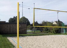 Set beachvolleybalpalen &Oslash;83mm Geel