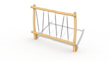 Eco-Play Robinia Zebra Openbaar