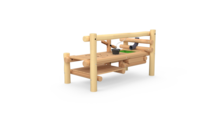 Achterzijde Eco-Play Robinia Buitenkeuken