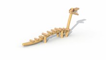 Eco-Play Robinia Draak achterkant