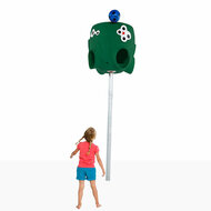 Losse Balkorf Octopus Groen met metalen paal