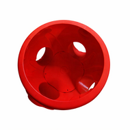 Binnenkant Losse Balkorf Octopus Rood
