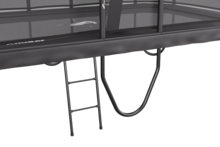 trapje van Akrobat Trampoline Primus Challenger PLUS 430x305 cm met veiligheidsnet