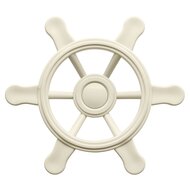 Piratenstuur Klein Pastel Wit met bevestigingsmateriaal