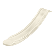pastel witte glijbaan van Houten speeltoestel Irma Small met Pastel Witte Glijbaan