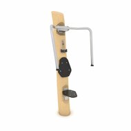 Robinia Outdoor Fitnesstoestel Chest Press met zitvlak Inclusive 