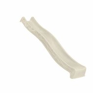 pastel witte glijbaan