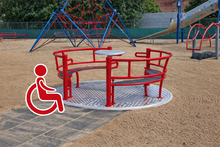 Openbare speelplaats Carrousel voor Rolstoel &Oslash;220 cm