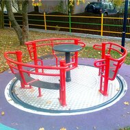 Openbare speelplaats Carrousel voor Rolstoel Pontiac 3 &Oslash;240 cm