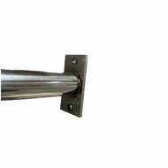 Bevestigingsplaat van Brandweerstang 250 cm RVS