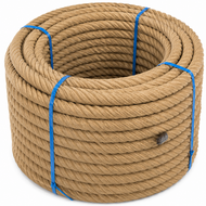 Rol Gewapend touw 250 meter &Oslash;24mm Beige