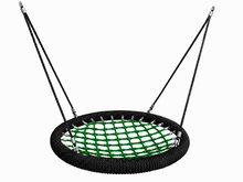 Nestschommel Zwart/Groen Eco-Design Openbaar &Oslash;100cm