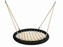 Nestschommel Zwart/Beige Eco-Design Openbaar &Oslash;120cm