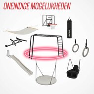 playbase mogelijkheden met onder andere BERG Babyschommel Grijs/Zwart
