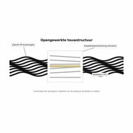 touwstructuur van Rol Gewapend Touw &Oslash;16 mm Rood 220 meter