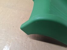 Lichte schade op de glijbaan