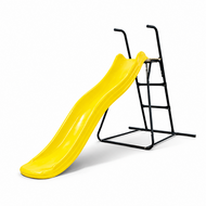 Tweeb glijbaan met ladder geel