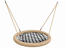 Nestschommel Beige/Zwart Eco-design Openbaar &Oslash;120cm Beige Ophanging