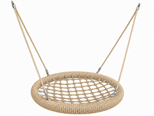 Nestschommel Beige/Beige Eco-design Openbaar &Oslash;120cm Beige Ophanging