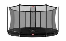 BERG Favorit InGround Trampoline - 380 cm - Safety Net Comfort - Zwart