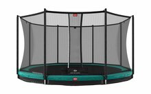 BERG Favorit InGround Trampoline - 430 cm - Safety Net Comfort - Groen