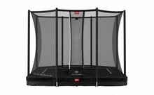 BERG Ultim Favorit InGround Trampoline - 280 x 190 cm - Safety Net Comfort - Zwart