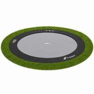 Akrobat Trampoline Primus Premium Flat ground &Oslash;430 cm Zwart professioneel
