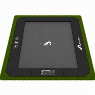 Akrobat Trampoline Primus PLUSFlat To The Ground 520x305 cm Zwart 