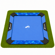 Akrobat Trampoline XCITYX Flat To The Ground 520x365 Blauw