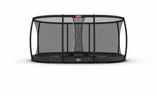 BERG Grand Champion InGround Trampoline - 470 x 310 cm - Safety Net Deluxe - Antraciet Grijs