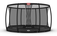 BERG Elite InGround Trampoline - 380 cm - Safety Net Deluxe - Antraciet - Professioneel