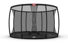 BERG Elite InGround Trampoline - 430 cm - Safety Net DLX XL - Antraciet - Professioneel