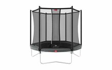 BERG Favorit Regular Trampoline - 270 cm - Safety Net Comfort - Antraciet Grijs