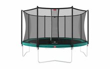 BERG Favorit Regular Trampoline - 380 cm - Safety Net Comfort - Groen