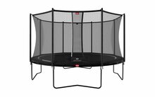 BERG Favorit Regular Trampoline - 380 cm - Safety Net Comfort - Zwart