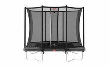 BERG Ultim Favorit Regular Trampoline - 280 x 190 cm - Safety Net Comfort - Antraciet Grijs