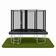 Akrobat Trampoline Orbit Above Ground 305 x183 cm met veiligheidsnet Antraciet