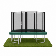 Akrobat Trampoline Orbit Above Ground 305x183 cm met veiligheidsnet Groen
