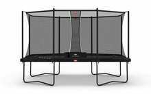 BERG Ultim Favorit Regular Trampoline - 410 x 250 cm - Safety Net Comfort - Zwart