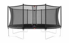 BERG Grand Favorit Regular Trampoline - 520 x 345 cm - Safety Net Comfort - Antraciet Grijs