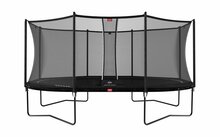 BERG Grand Favorit Regular Trampoline - 520 x 345 cm - Safety Net Comfort - Zwart