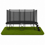 Akrobat Trampoline XCITYX Above  Antraciet  520 x 365 cm Inclusief Veiligheidsnet
