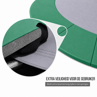 Los Randkussen Akrobat Primus Inground 365cm Groen