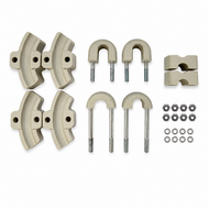 Compleet Beugelset - Voor 20 mm veer - Grijs